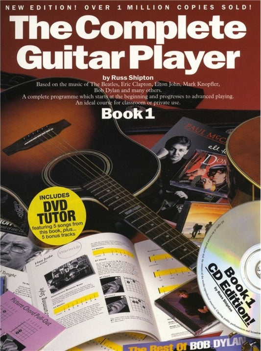 COMPLETE GUITAR PLAYER BK 1 NEW EDITION BK/CD/DVD