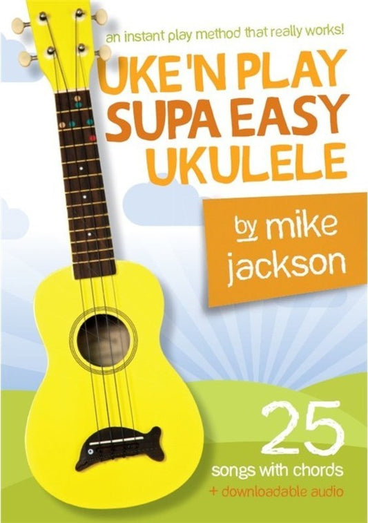 UKE N PLAY SUPA EASY UKULELE BK/OLA