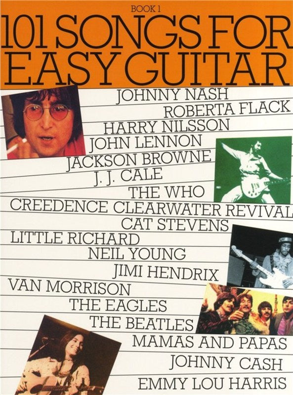 101 SONGS FOR EASY GUITAR BOOK 1 MLC