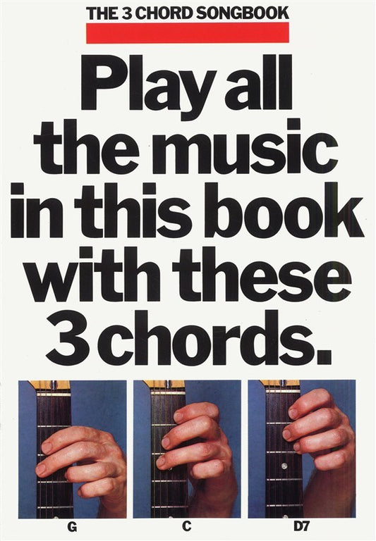 3 CHORD SONGBOOK BK 1 GUITAR