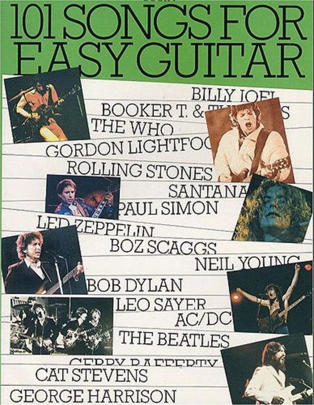 101 SONGS FOR EASY GUITAR BK 4