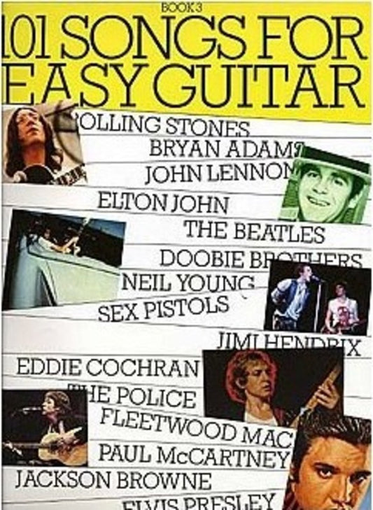 101 SONGS FOR EASY GUITAR BOOK 3 MLC