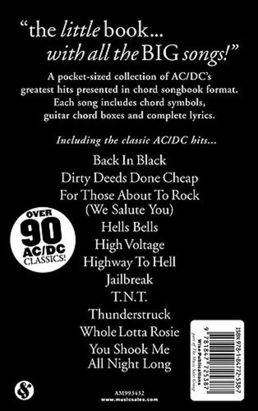 LITTLE BLACK BOOK OF AC/DC