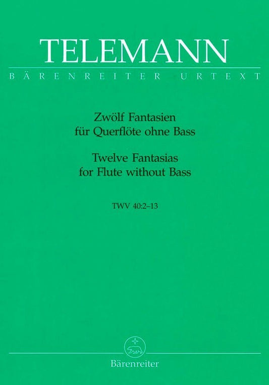 FANTASIES 12 FLUTE SOLO ED MOYSE