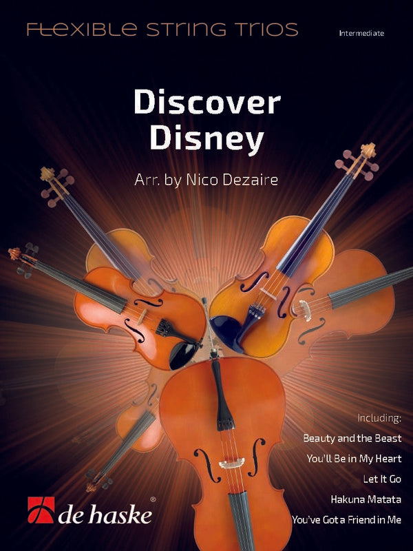 DISCOVER DISNEY FLEXIBLE STRING TRIOS SC/PTS