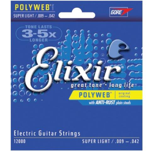 Elixir 12050 Polyweb Electric Light 10-46