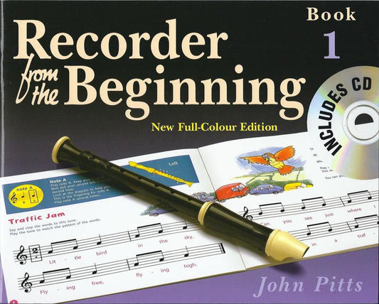 RECORDER FROM THE BEGINNING PUPILS BK 1 BK/CD REV