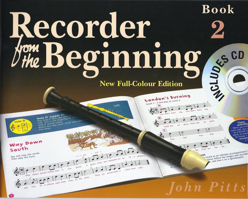 RECORDER BEGINNING PUPILS BK 2 BK/CD NEW ED