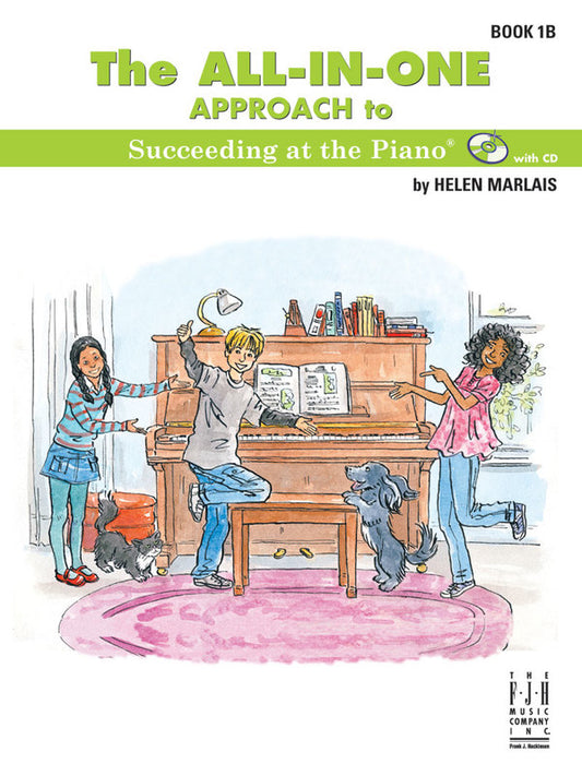 ALL IN ONE APPROACH SUCCEEDING PIANO BK 1B