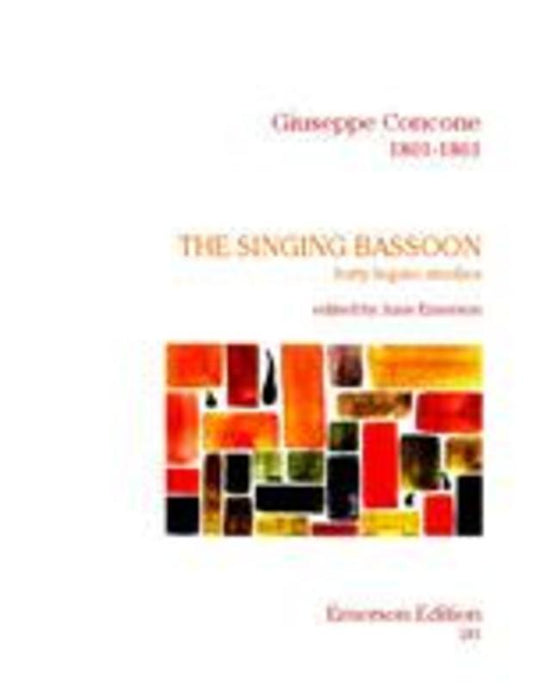 SINGING BASSOON FORTY LEGATO STUDIES OP 17