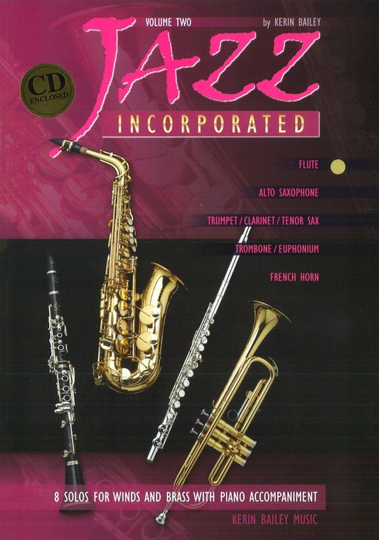 JAZZ INCORPORATED BK 2 BK/CD FL/PNO