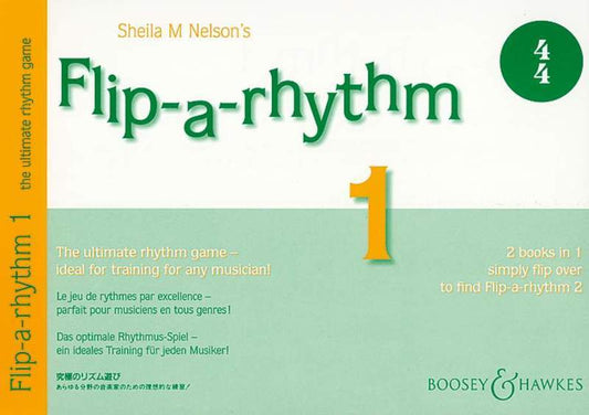 FLIP A RHYTHM 1/2 RHYTHM TRAINING GAMES BOOK