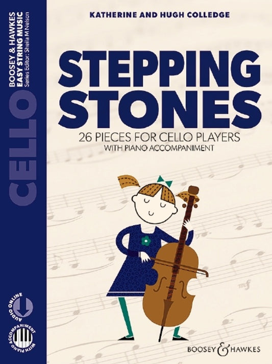 STEPPING STONES CELLO BK/OLA NEW EDITION