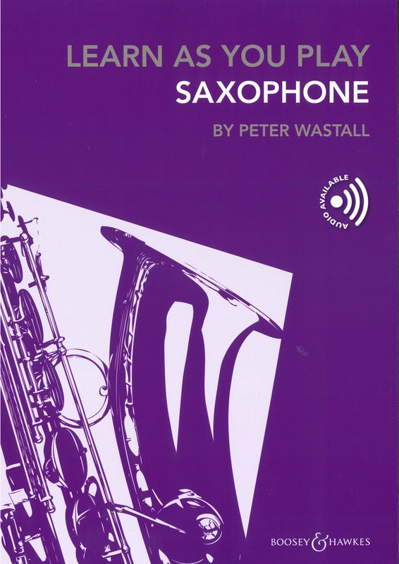 LEARN AS YOU PLAY SAXOPHONE BK/OLA