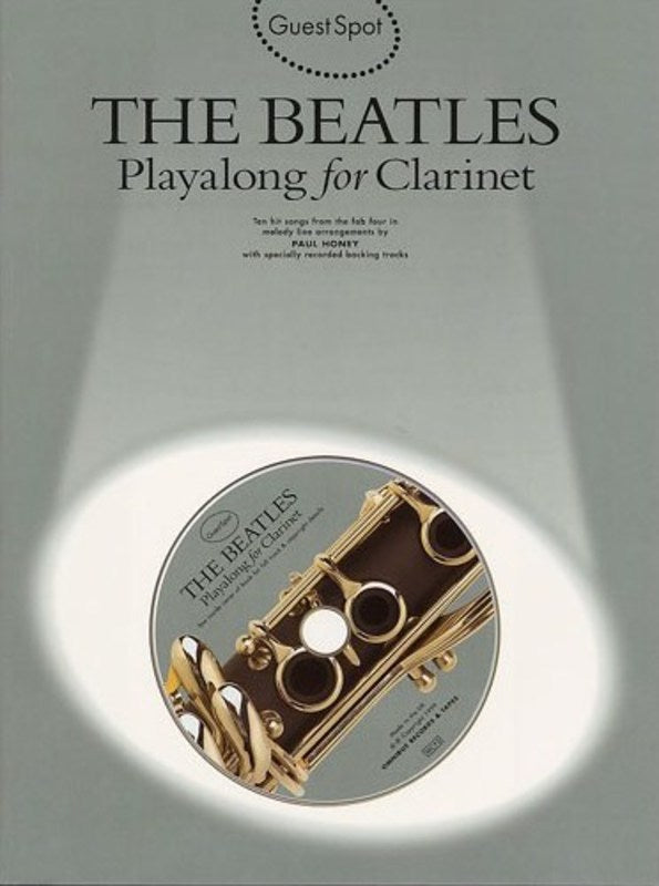 GUEST SPOT THE BEATLES CLARINET BK/CD