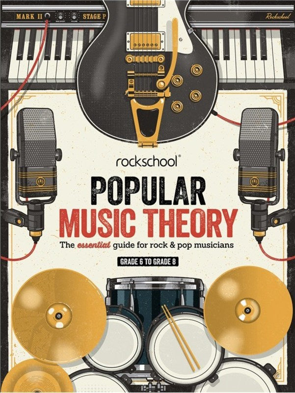 ROCKSCHOOL POPULAR MUSIC THEORY GUIDEBK GR 6-8