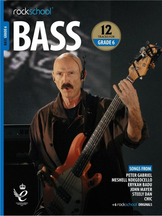 ROCKSCHOOL BASS GRADE 6 2018-2024 BK/OLA