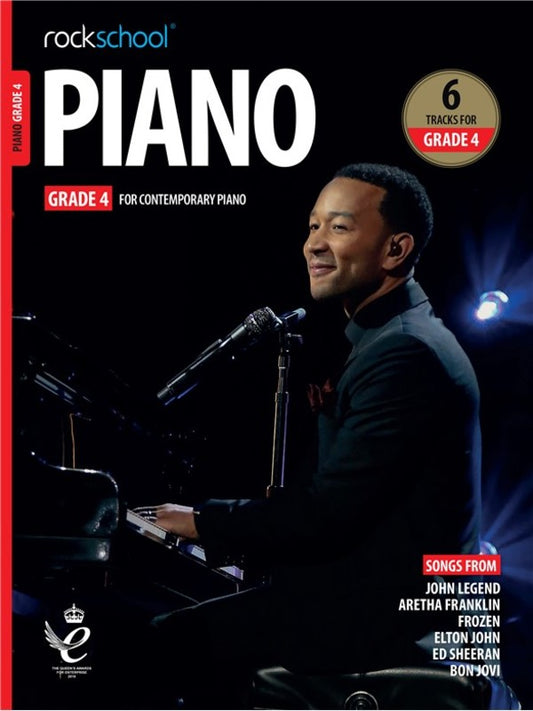 ROCKSCHOOL PIANO GRADE 4 2019+ BK/OLA