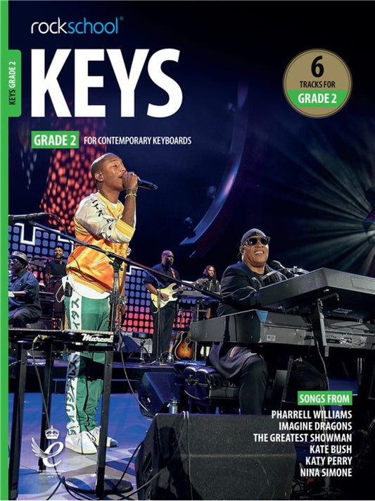 ROCKSCHOOL KEYBOARD GRADE 2 2019+ BK/OLA