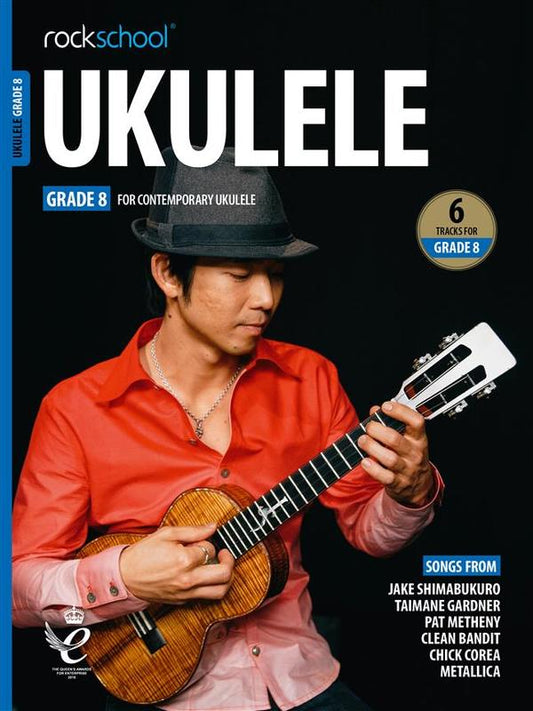 ROCKSCHOOL UKULELE GRADE 8 BK/OLA (2020)