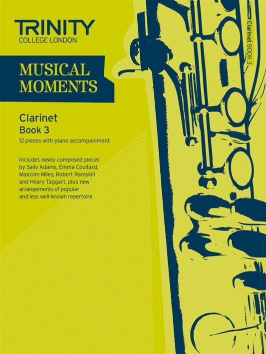 MUSICAL MOMENTS CLARINET BK 3 CLA/PNO