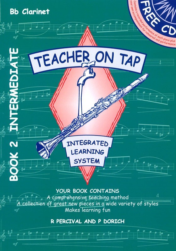 TEACHER ON TAP CLARINET BK 2 BK/CD