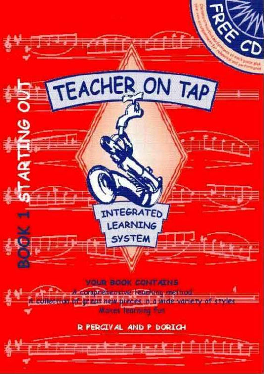 TEACHER ON TAP SAXOPHONE B FLAT BK 1 BK/CD