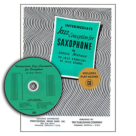 JAZZ CONCEPTIONS INTERMEDIATE BK/CD