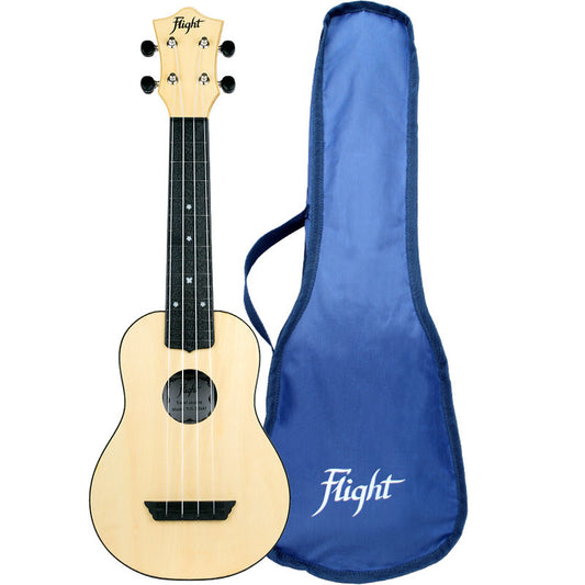 FLIGHT TUS35 ABS TRAVEL UKULELE NATURAL